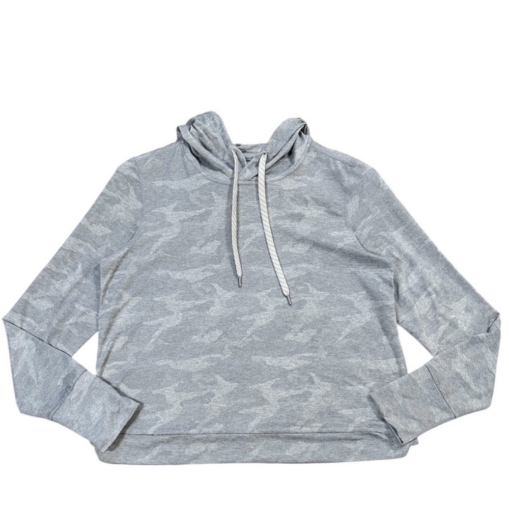 VUORI Halo Essential Hoodie in palo heather camo - Picture 8 of 8